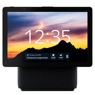 Умная колонка Яндекс Станция Дуо Макс с Zigbee Черный YNDX-00055BLK - фото 3