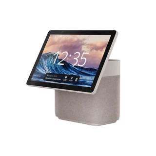 Умная колонка Яндекс Станция Дуо Макс с Zigbee Бежевый YNDX-00055BIE