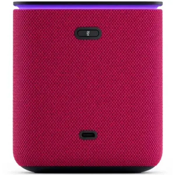 Умная колонка Яндекс Станция Миди Малиновый YNDX-00054PNK - фото 4