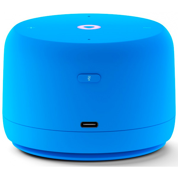 Умная колонка Яндекс Станция Лайт с Алисой Второе поколение Синий YNDX-00026BLU - фото 4