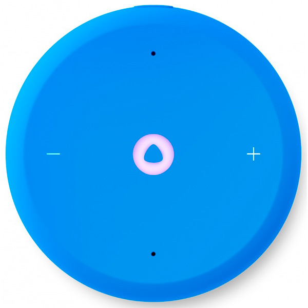 Умная колонка Яндекс Станция Лайт 2 Blue (YNDX-00026BLU) - фото 2
