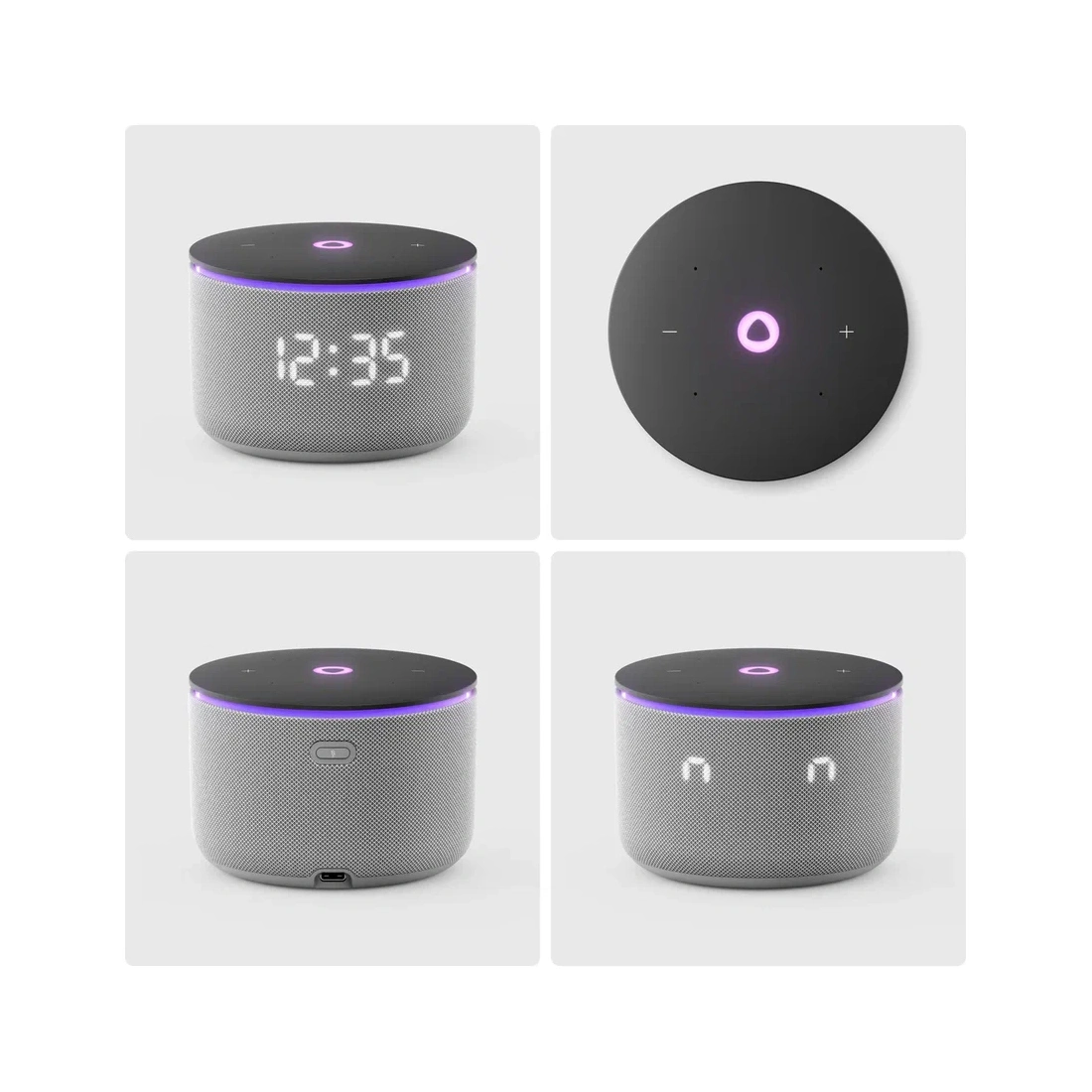 Жиынтық Яндекс Станция Мини 3 Про, модель YNDX-00059 Серый YNDX-00059GRY + Портативный аккумулятор для Станции Мини 3 Про, модель YNDX-00650 Черный Станции Мини 3 Про YNDX-00650 Black  - фото 5