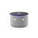 Жиынтық Яндекс Станция Мини 3 Про, модель YNDX-00059 Серый YNDX-00059GRY + Портативный аккумулятор для Станции Мини 3 Про, модель YNDX-00650 Черный Станции Мини 3 Про YNDX-00650 Black  - фото 3