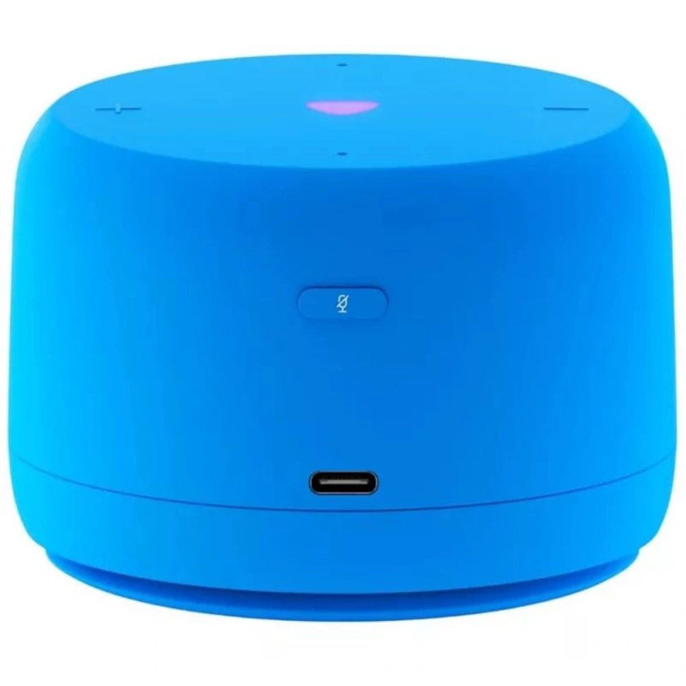 Умная колонка Яндекс Станция Лайт 2 с Алисой без часов Blue - фото 2