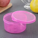 Контейнер пищевой 300 мл круглый  - фото 3