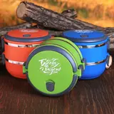 Ланч - бокс 2 уровня "Будет вкусно", микс  - фото 3