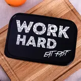 Ланч-бокс прямоугольный  "Work hard" 1,2 л  - фото 3