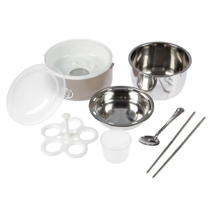 Ланч-бокс электрический "Гарлен", 1.2 л, микс, 15х15 см 