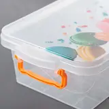 Тікбұрышты "Кәмпиттер" түскі ас қораптарының жиынтығы, 3 дана: 21,5×14/17×11/13×8, түс қоспасы  - фото 3