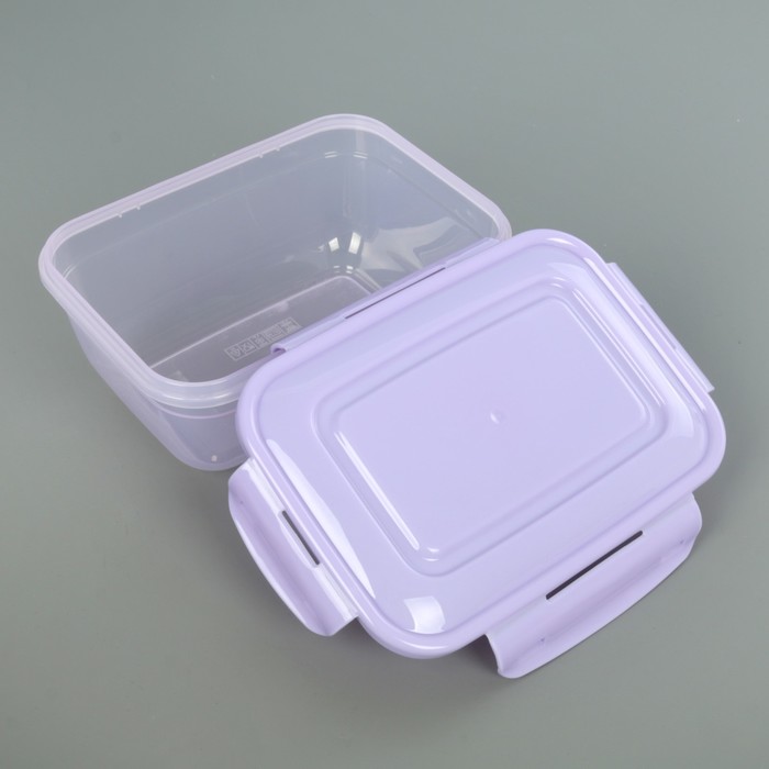 Набор контейнеров пищевых, воздухонепроницаемых 4 шт: 0,4 л, 0,8 л, 1,4 л, 2,3 л 