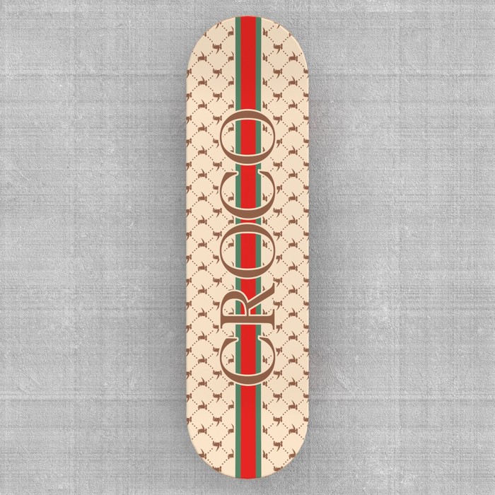 Шкурка для скейтборда "Croco", 22,8 х 83 см 