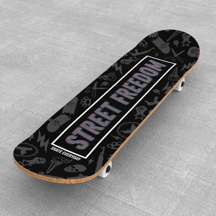 Шкурка для скейтборда "Street", 22,8 х 83 см 