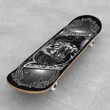 Шкурка для скейтборда "Darkness", 22,8 х 83 см  - фото 2