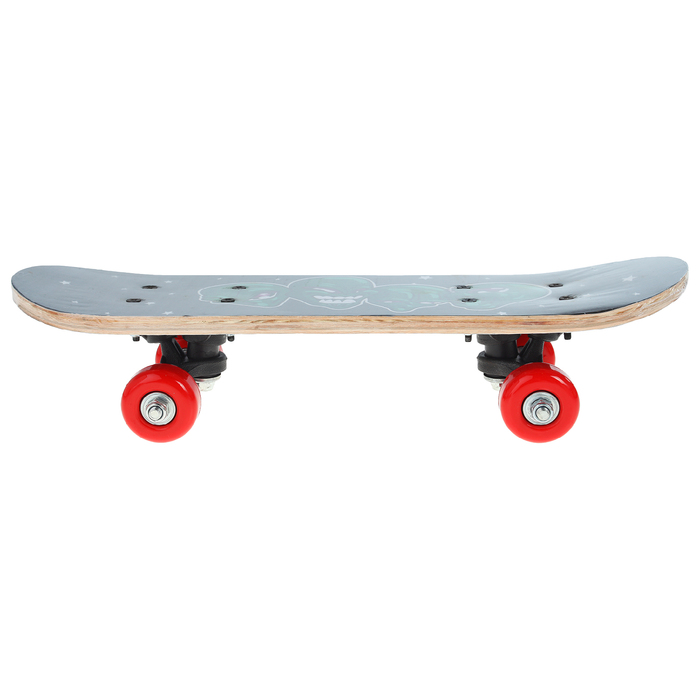Скейтборд ОТ-1705В, размер 44x14 см, колёса PVC d=50 мм 