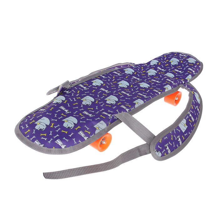 Сумка для скейтборда с принтовым рисунком для девочки, цвет МИКС 