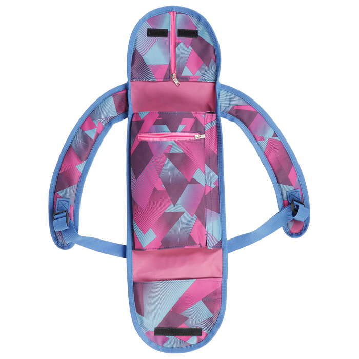 Сумка для скейтборда с принтовым рисунком для девочки, цвет МИКС 