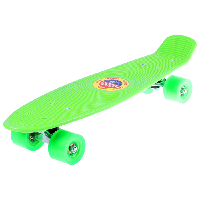 Скейтборд M-550, размер 56x14 см, колёса PVC 55х40 мм, цвета МИКС 