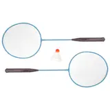 Бадминтон, набор 3 предмета: 2 металлические ракетки, волан, цвета МИКС  - фото 2