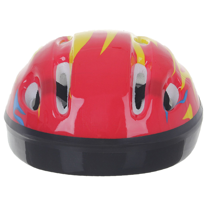 Шлем защитный детский OT-H6, размер S (52-54 см), цвет красный 