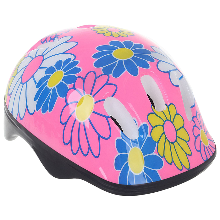 Шлем защитный OT-SH6 детский, р S (52-54 см), цвет розовый 