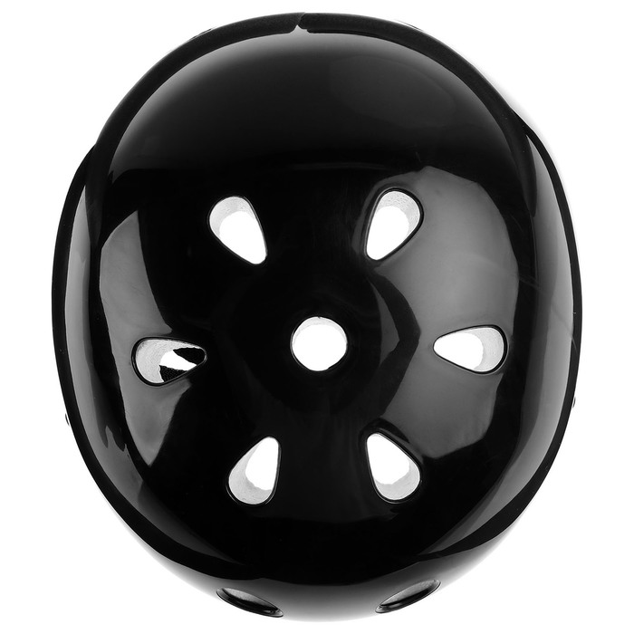 Шлем защитный OT-S507 детский, d= 55 см, цвет черный 