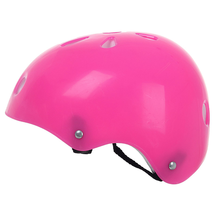 Шлем защитный OT-S507 детский, 55 см, розовый 