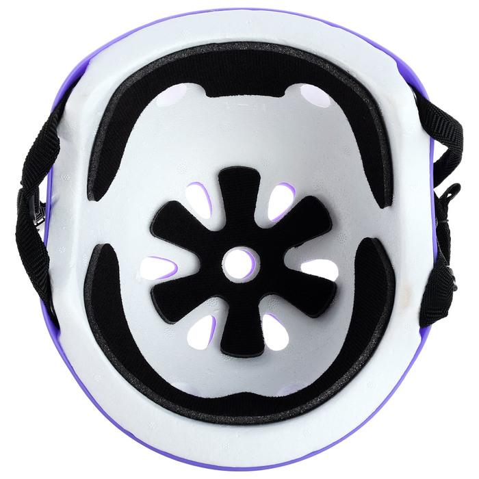 Шлем защитный OT-S507 детский, d= 55 см, цвет фиолетовый 