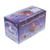 Ролики для обуви раздвижные мини, колеса цветные, световые РU d=70 мм, ширина 6-10 см, до 70 кг, цвет черный  - фото 2