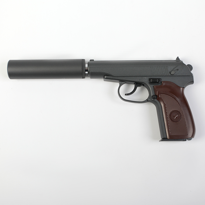 Пистолет пружинный Galaxy G.29A, PM с глушителем, клб 6 мм 