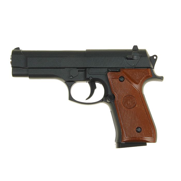Пистолет пружинный Galaxy Beretta 92 G.22 мини 