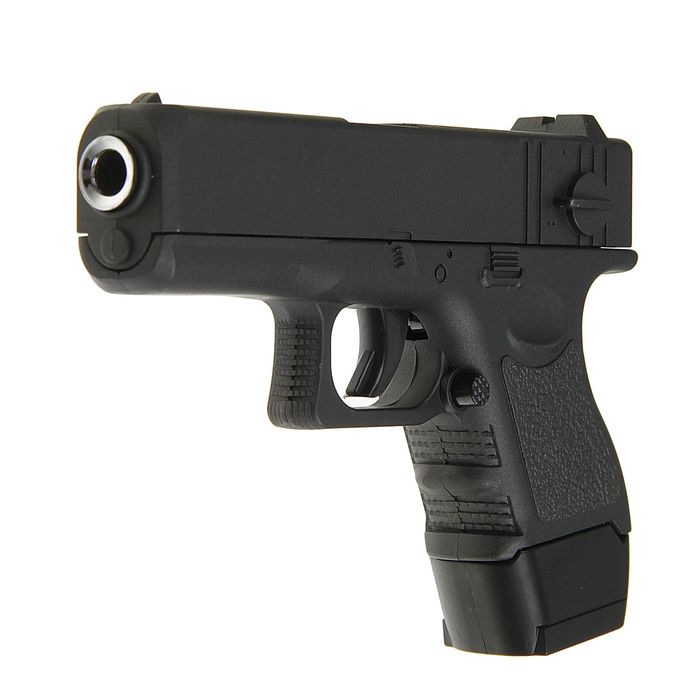 Пистолет пружинный Galaxy Glock 17 G.16 мини 