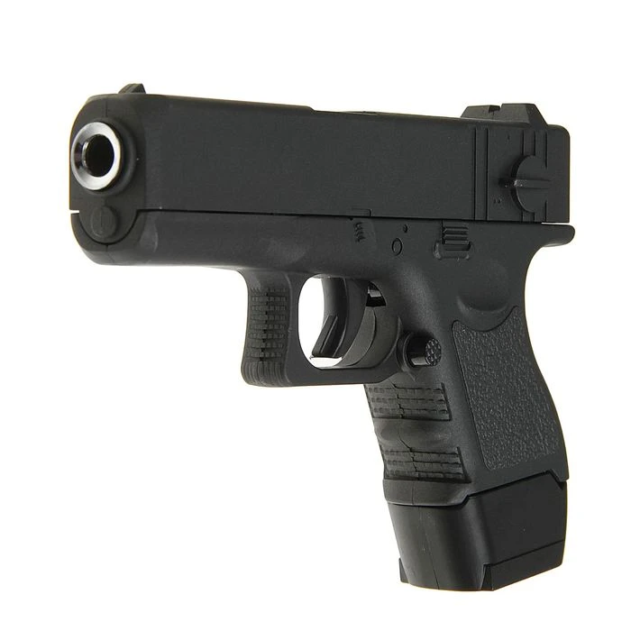 Пистолет пружинный Galaxy Glock 17 G.16 мини  - фото 2