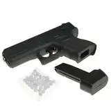 Пистолет пружинный Galaxy Glock 17 G.16 мини  - фото 4