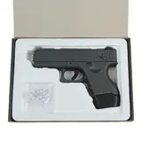 Пистолет пружинный Galaxy Glock 17 G.16 мини  - фото 5