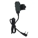 Кнопка для гарнитуры KINGRIN Kenwood version ZU94 PTT (Black) HD-PTT 