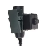 Кнопка для гарнитуры KINGRIN Kenwood version ZU94 PTT (Black) HD-PTT  - фото 2