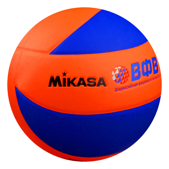 Мяч волейбольный MIKASA MVA380K-OBL, размер 5, искуственная кожа, клееный 