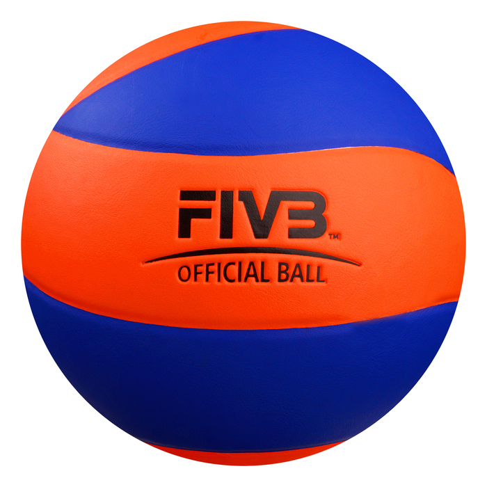 Мяч волейбольный MIKASA MVA380K-OBL, размер 5, искуственная кожа, клееный 
