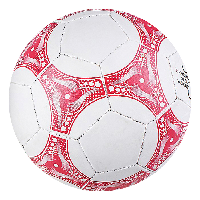 Мяч футбольный, размер 5, 32 панели, 2 подслоя, PVC, машинная сшивка, 200 г 