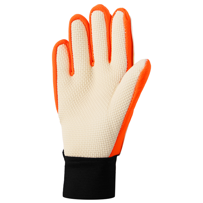 Перчатки вратарские, размер 6, цвет оранжевый 