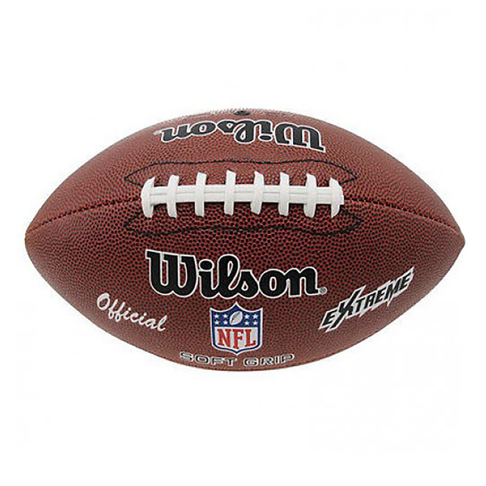 Мяч для американского футбола Wilson NFL Extreme, F1645X, PVC, машинная сшивка 