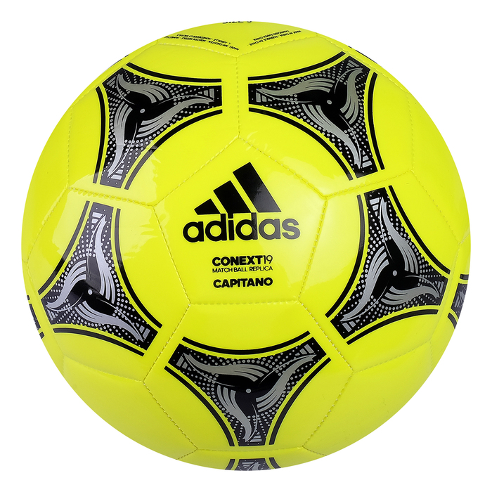 Мяч футбольный ADIDAS Conext 19 Capitano, DN8639, размер 5, TPU, машинная сшивка 