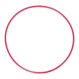 Обруч диаметр 80 см, цвет красный 