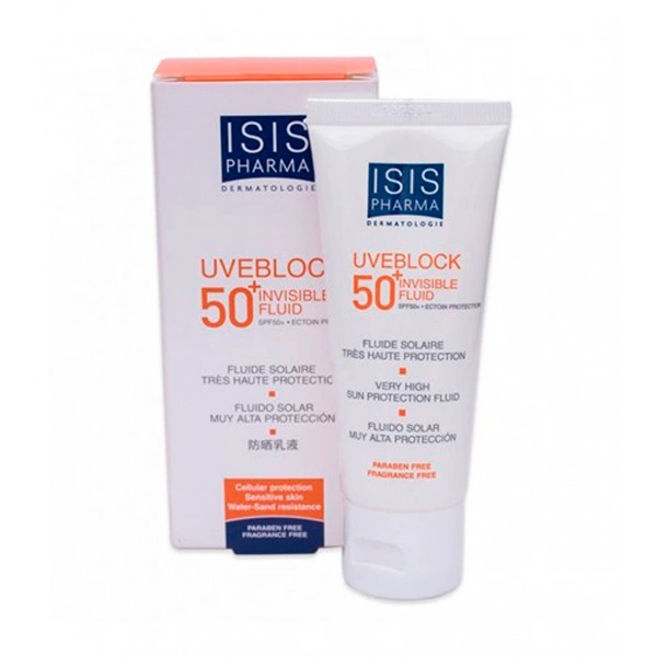 Прозрачный флюид Isispharma Увеблок SPF 50+, 40 мл