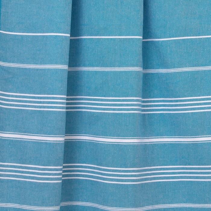 Полотенце пляжное пештемаль 100х180 см, цв голубой, 280 г/м2,хлопок 100% 