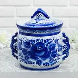 Банка для специй, 11×15, гжель 