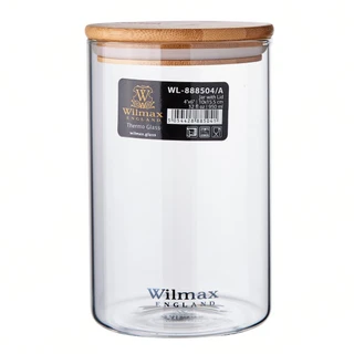 Баночка с крышкой Wilmax 950мл 888504