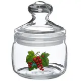 Банка для сыпучих 500 мл "Ассорти", крышка Cesni, рисунок МИКС 