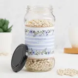 Банка для сыпучих продуктов "Незабудки", 475 мл 