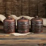 Набор для специй "Соль, сахар, мед" 3 предмета, 0,7 л 